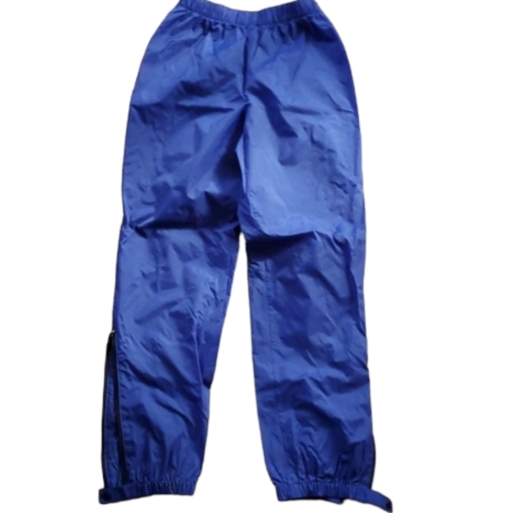 Sierra Designs Womans‎ Packable Blue Rain Pants Size XS